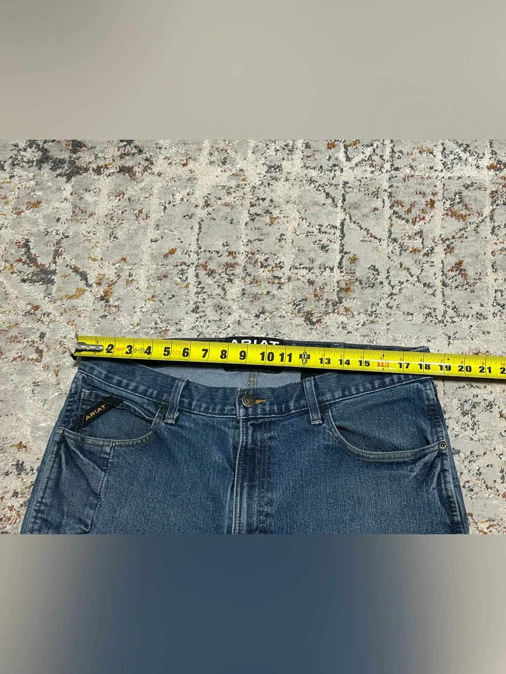 ARIAT Rebar M4 low rise bootcut jeans size 36x30